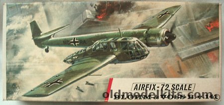 Airfix 1/72 Blohm & Voss B.V. 141 (BV-141), 394 plastic model kit